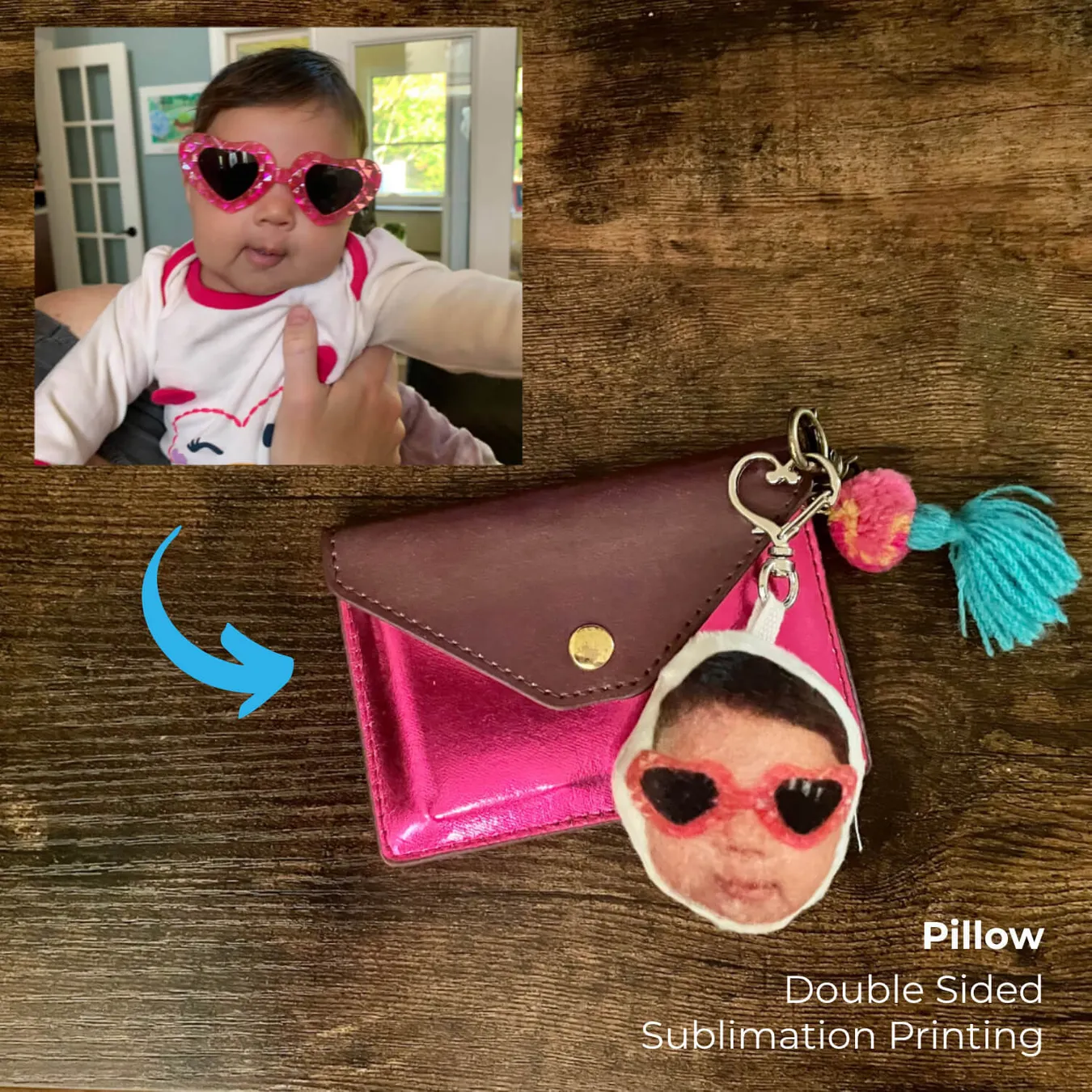 Select to view 'Custom Photo Keychains' image